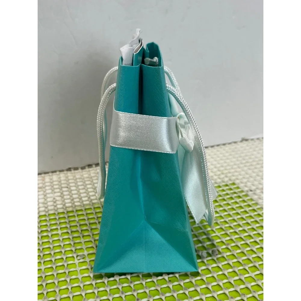 Tiffany & Co. Velvet Hinged Jewelry Box, Gift Box,Tissue Paper Shopping Bag EUC